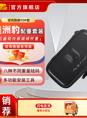 美洲豹台球杆配重铁扳手套装P3/7K/BK3 8个砝码微调台球专用配件