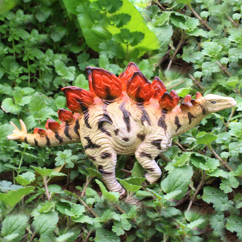 仿真剑龙食草恐龙儿童玩具动物模型塑胶华阳龙霸王龙静态摆件男孩