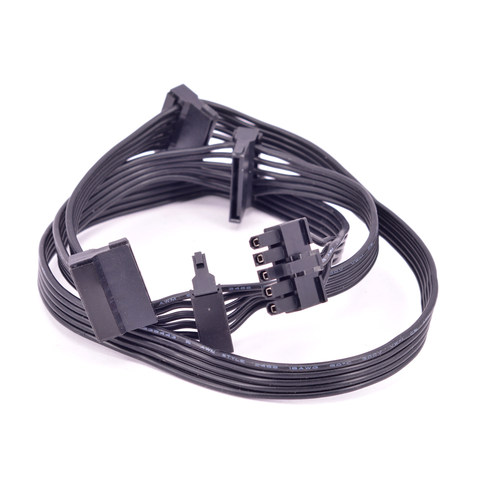 5Pin转3 4口 SATA 大4P 5针拖 IDE Molex 全汉模组FSP850-50ADB线