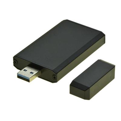 U盘便携式 MSATA SSD移动硬盘盒 USB3.0转 mini sata 固态转接壳