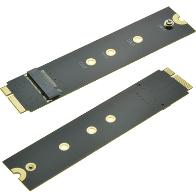 B+M key M.2 NGFF固态盘插槽转2012 Macbook AIR A1466 A1465 SSD