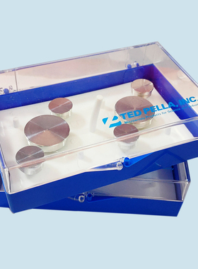 TED日立样品座扫描电镜SEM专用ZEISS蔡司FEI存储盒10孔样品盒