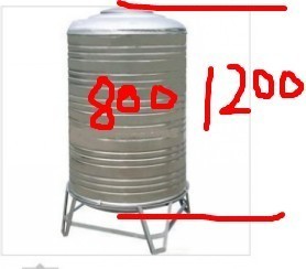 304 温州送货家用 不锈钢水塔 不锈钢水箱 容积1吨