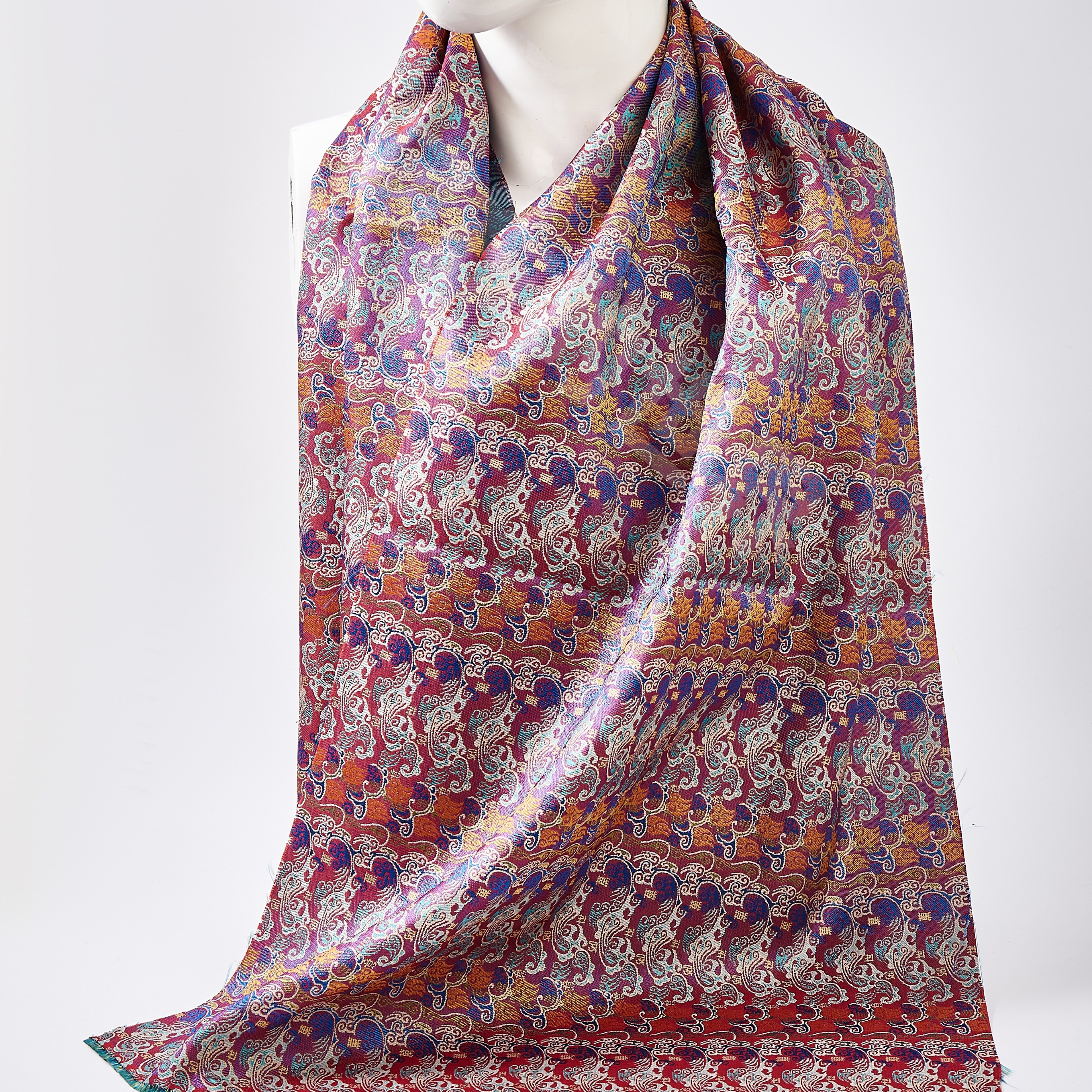 御纹阿布的世界旗袍色织宝提花面料绝美唐装宋马甲拼色时装布料,纺织面料/辅料/配套,汉服面料,淘宝优惠券,粉丝福利购,淘宝优惠卷