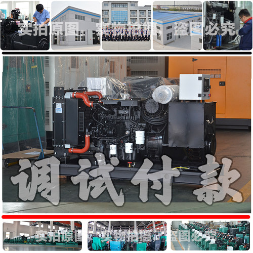 调试付款100KW柴油发电机组 125KVA 116KW上柴股份SC4H160D2