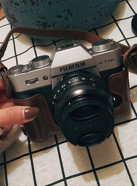 适用富士XT30相机包XM5 XT50 XA7 XA5 X100V XT4皮套XS10底座XS20