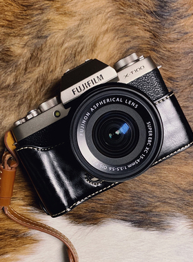 适用富士XT100 XA3 X100F X70 XH1 X30 XPRO3相机包XE3皮套XT1