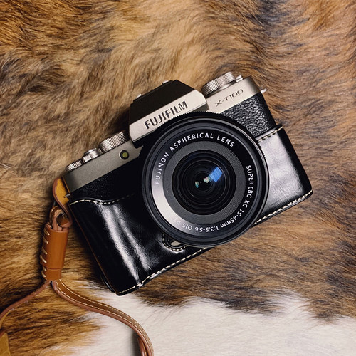 适用富士相机包皮套x100FXA3复古