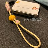 多功能腕绳腕带壳相机数码 微单爱心糖果调节手腕绳防摔