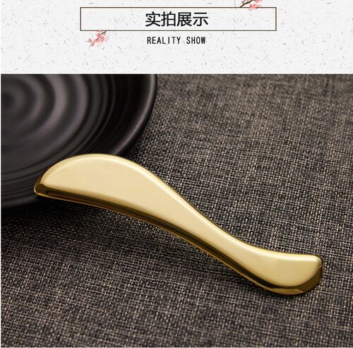刮耳款小S板铜纯铜刮板面部脸部眼部按摩美容刮耳板眼部耳穴家用