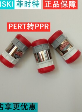 菲时特PERT转PPR转换接头20 25自来水管地暖管转换直接水管配件