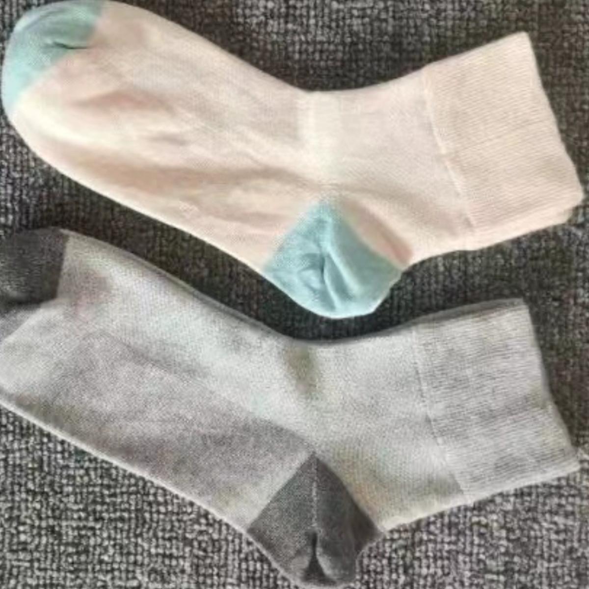 夏季老人松口袜短筒袜运动袜