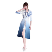 美容院技师工作服女气质高端足浴足疗会所足道SPA工衣两件套 新款