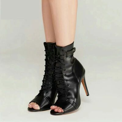 New Fashion Brand Party Boots Sexy High Heels Stilettos Wome