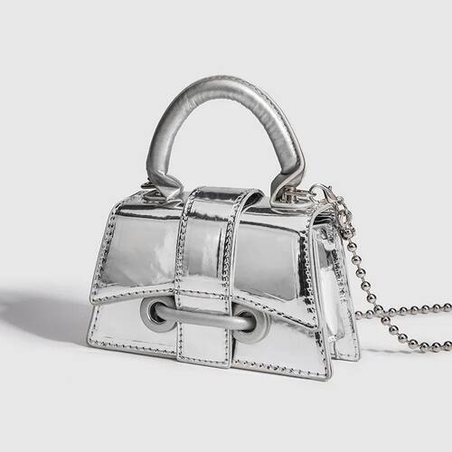 Vintage Women Silver Beading Chic Crossbody Bag Luxury Shoul