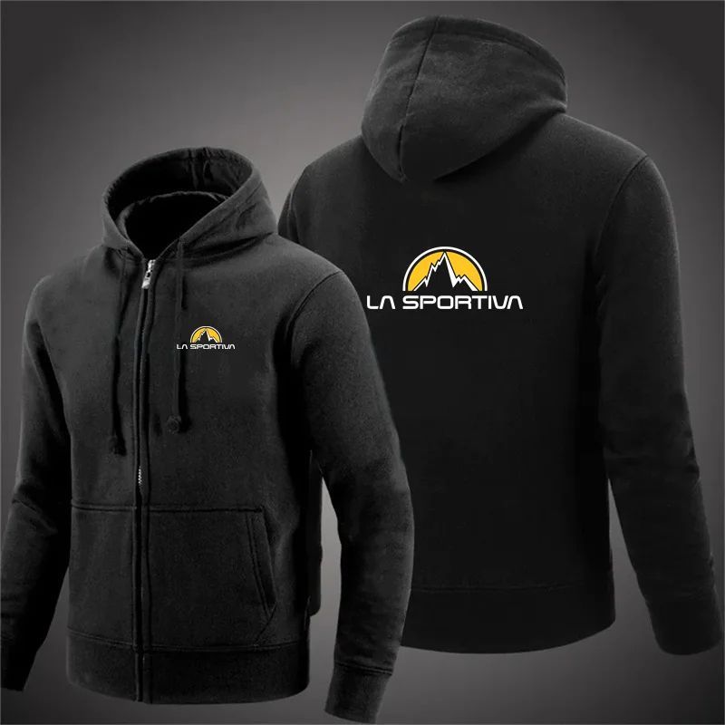 2024 New Fashion La Sportiva Hoodie Men's Sweater Cardigan H