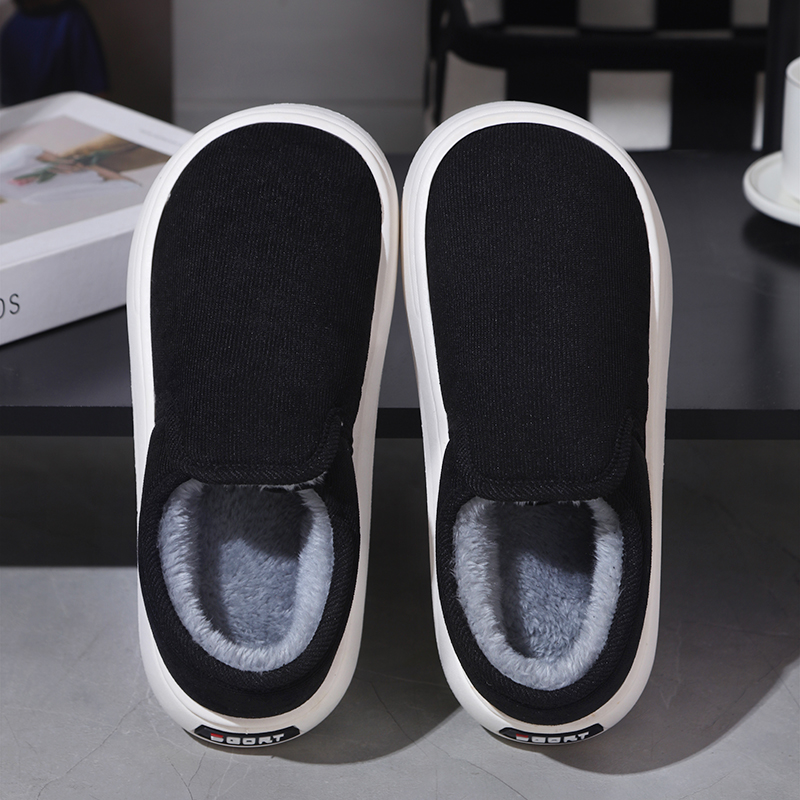 老北京男士布鞋开车轻便帆布鞋手工软底吸汗圆头厚底加绒上班棉鞋