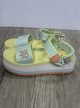 HOFF大码女鞋厚底松糕女凉鞋39 40 42码，底厚4.5cm 运动鞋码