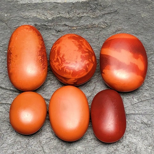 川料原矿南红玛瑙随行仔手工打磨柿子红火焰纹玫瑰红满肉手串配珠