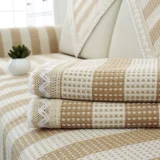 Антистатический электрический нескользящий диван на четыре сезона, современная индивидуальная подушка, из хлопка и льна