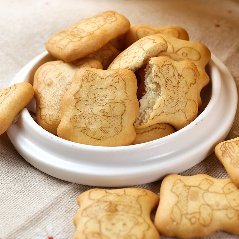 日本进口零食品 松永 动物小饼干25g*2盒 儿童宝宝休闲小吃早餐