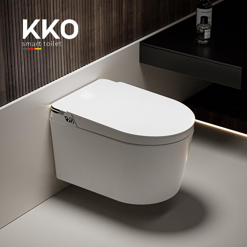 KKO壁挂悬浮式智能马桶全自动家用一体式入墙式墙排坐便器