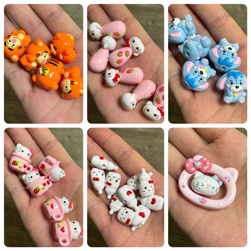 重油JC西瓜pigu企鹅草莓萝卜黑皮kitty饺子Diy手包链钥匙扣配饰