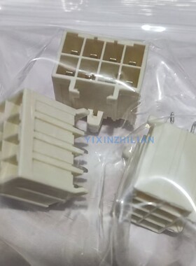 泰科TE 917845-1原装8P直针座 3.96mm间距AMP安普 917845-1针座
