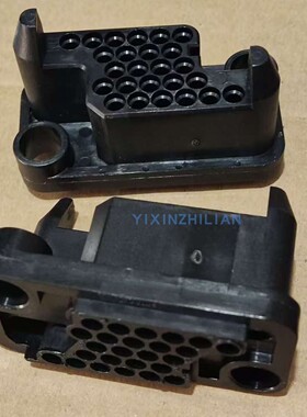 泰科 TE 211150-1 原装正品25P黑色胶壳 AMP安普连接器塑壳