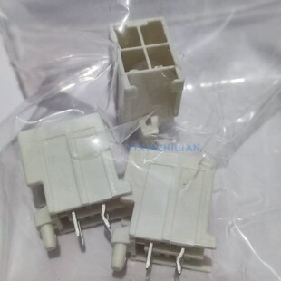 泰科TE 179840-1原装 4P直针座 3.96mm间距AMP安普179840-1针座