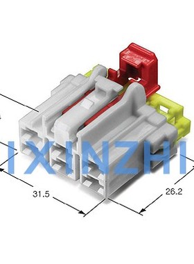 KET连接器MG610885  250III 6F外壳原装正品汽车接插件 旺旺询价