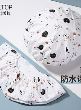 LMLTOPEVA卡通束发沐浴浴帽