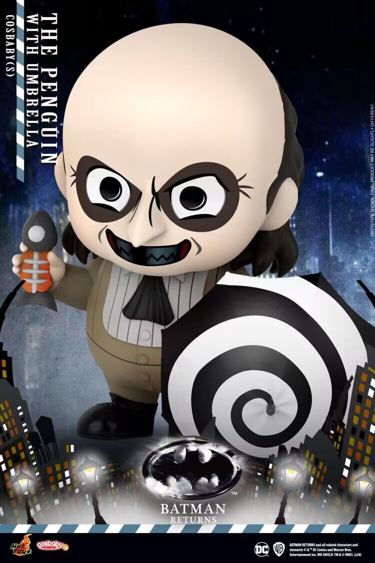 包邮 hottoys ht 企鹅人cosbaby 带伞鱼骨 蝙蝠侠归来cosb718手办