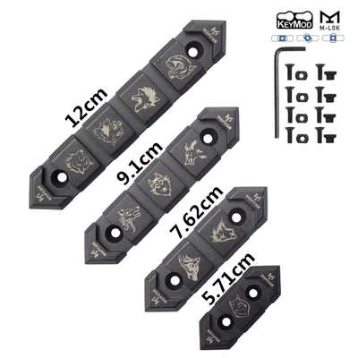 keymodmlok卡槽金属导轨