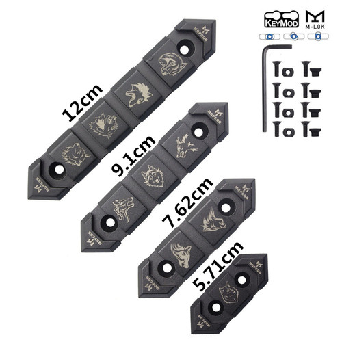 keymodmlok卡槽金属导轨