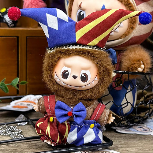 仅衣服适用4代迷你版拉布布4.0娃衣mini版Labubu四代衣服心底密码