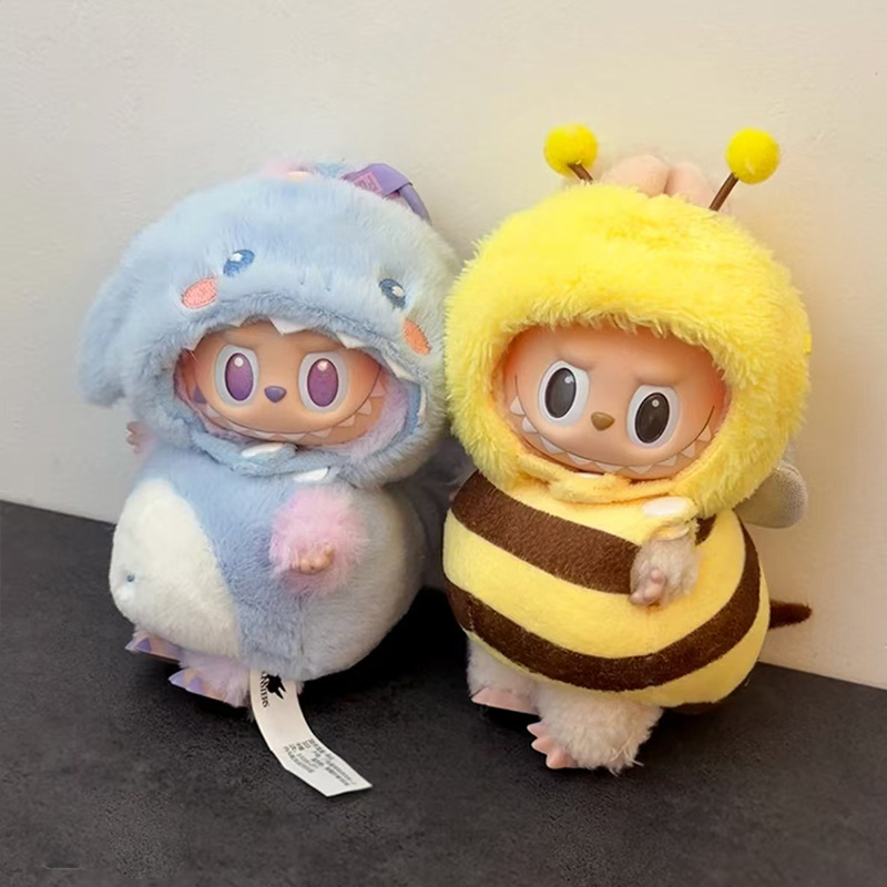 甜美可爱炸虾套装10cm潮玩娃娃