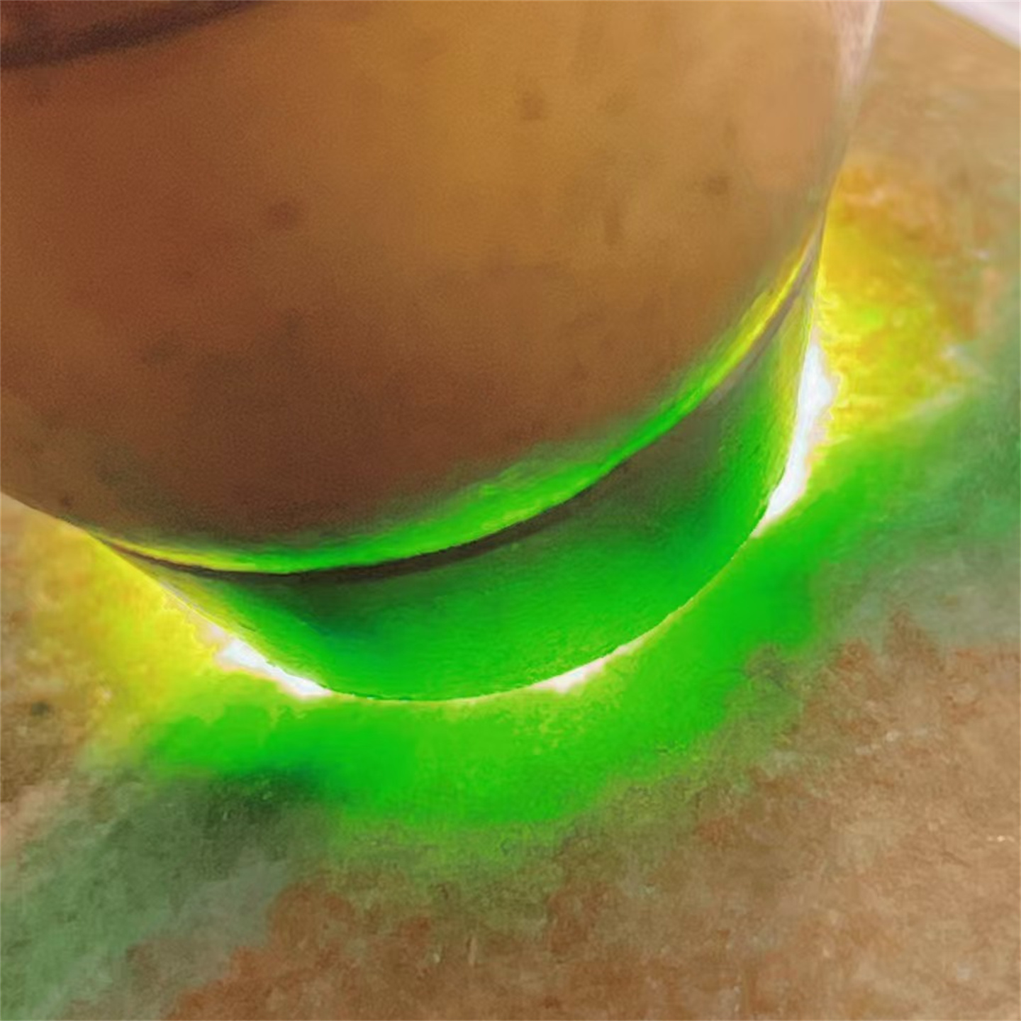 缅甸天然翡翠原石色料