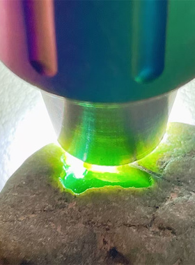 A86248 精品缅甸天然翡翠原石老坑后江场口色料戒面料  重15克