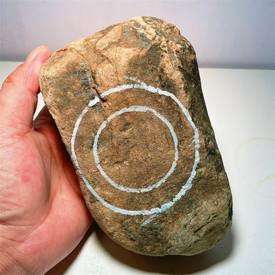 精品缅甸天然翡翠原石手镯料