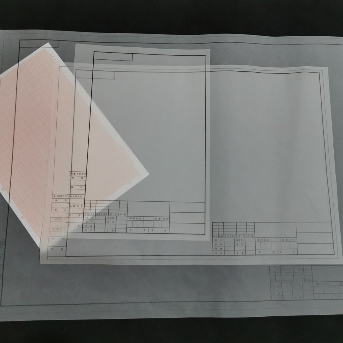 包邮a2a3a4有框有框描图纸