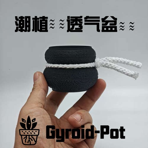 袖珍拇指花盆多肉块根透气花盆