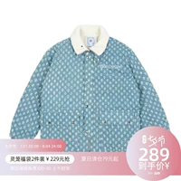 [Tide woo Exclusive] Fearom Original Star River Label Lamb Cashmere Cothmere Cotton Jutd Drust Denim Par
