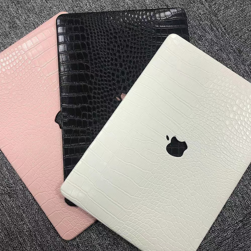 适用于MacbookAir保护壳M1M2以及M3芯片苹果笔记本电脑Pro13/14寸鳄鱼纹保护套20/22/24款