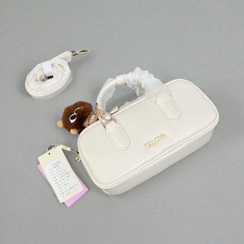 美拉德复古单肩斜挎包真皮小方包