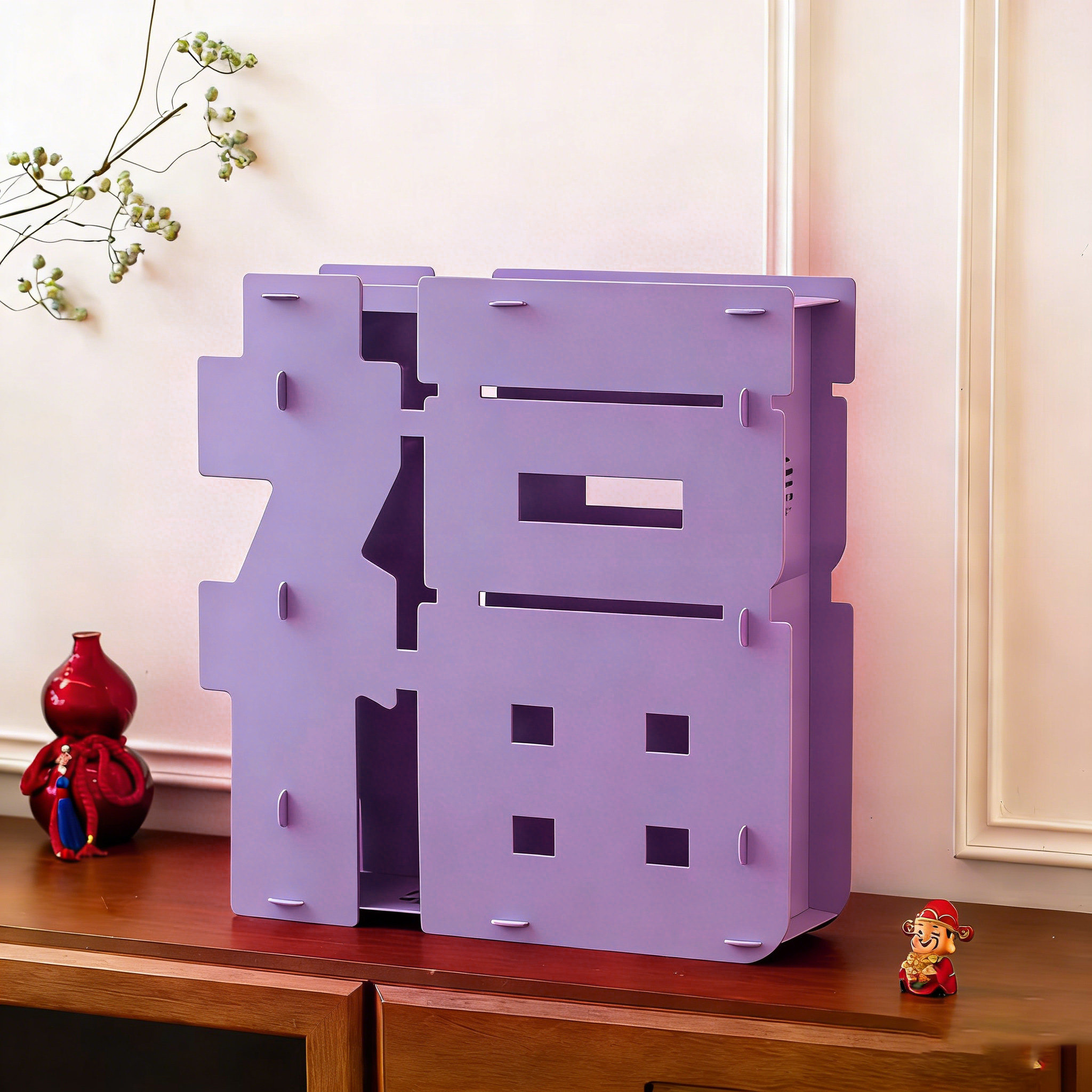 乔迁紫色福字2026马年新年元旦气氛装饰品立体福字大摆件春节客厅,节庆用品/礼品,福字/窗花/窗贴,淘宝优惠券,粉丝福利购,淘宝优惠卷