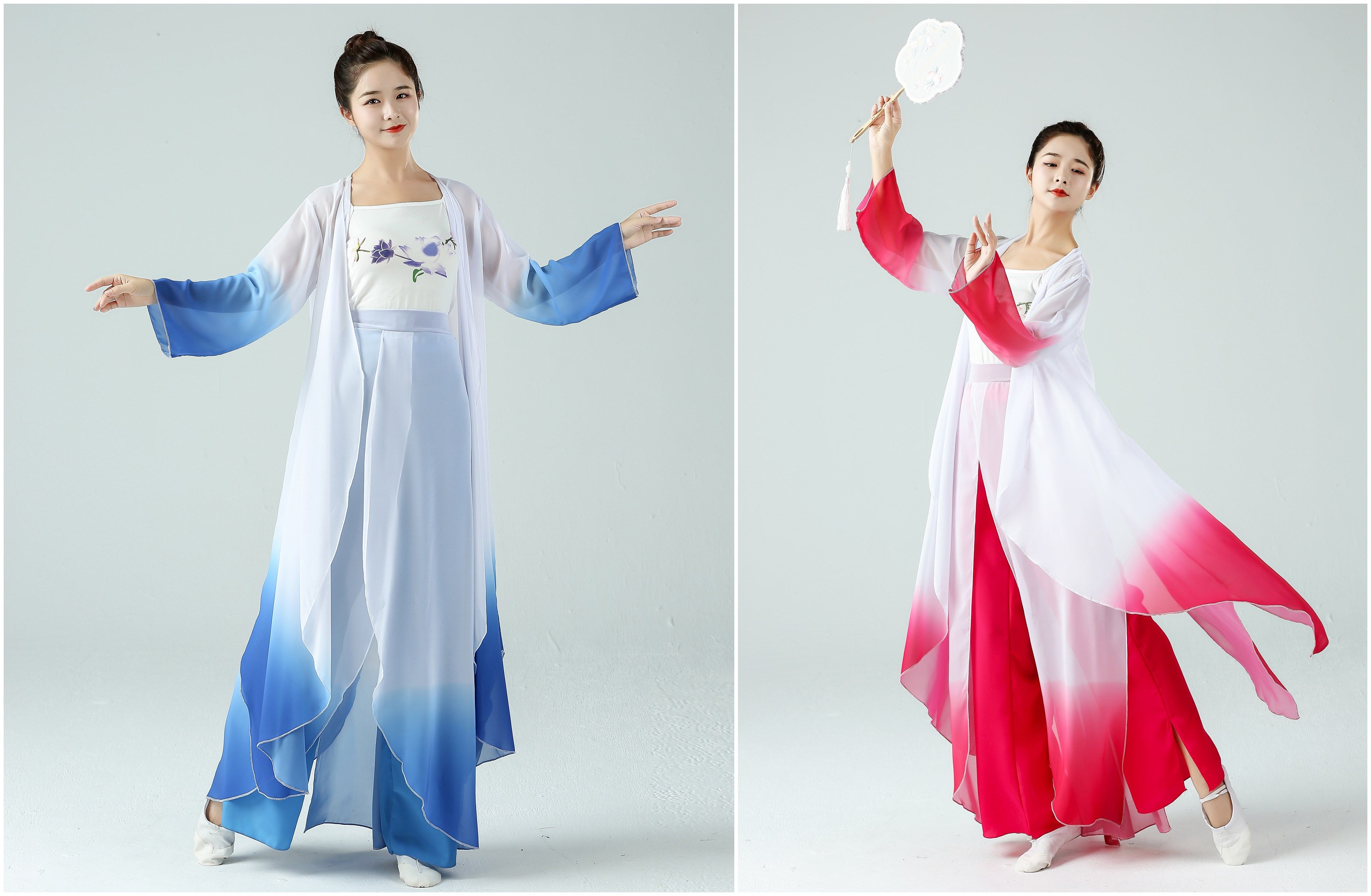 古典夏辉同款归去来兮舞蹈服古风身韵披风飘逸知否舞蹈练功服仙女