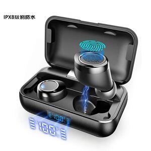 佩诺蓝牙耳机降噪蓝牙耳机TWS真无线运动跑耳机促销金属蓝牙耳机