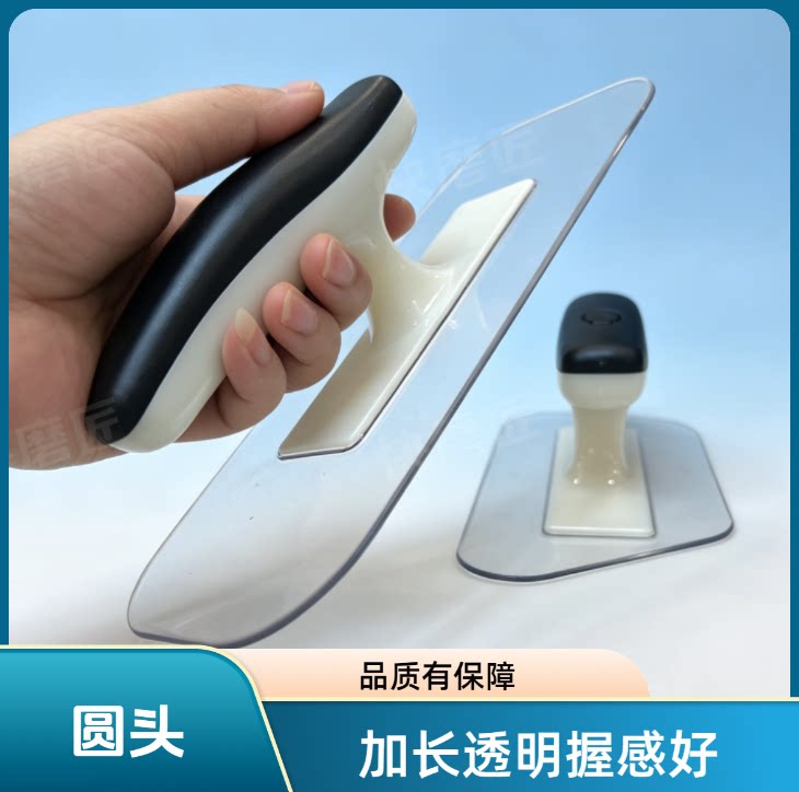 艺术漆雅晶石搓板升级手柄长方形硅藻泥闪光石艺天鹅绒打磨器