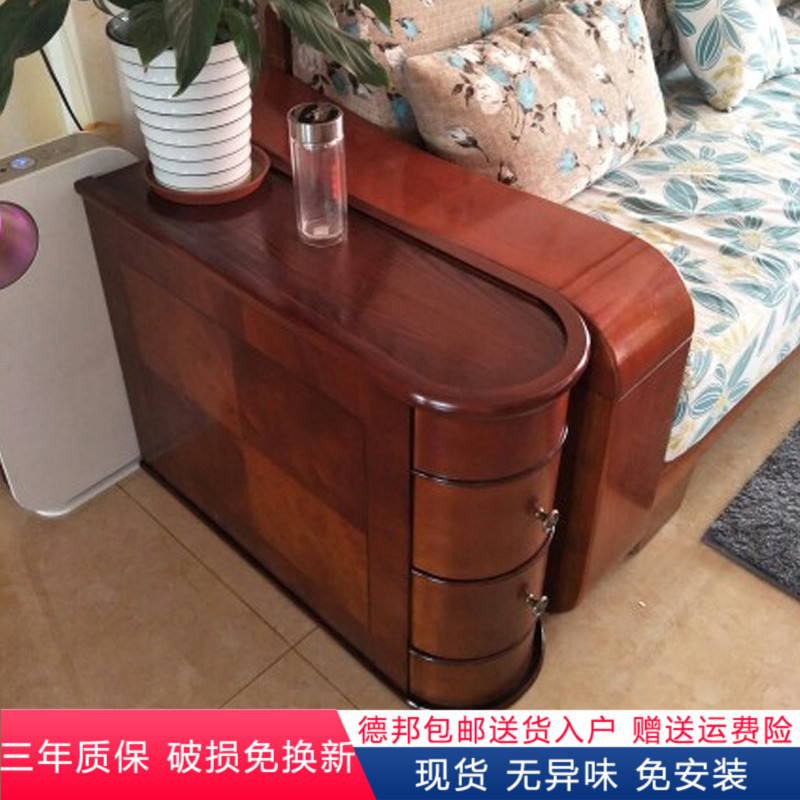实木曲面边几美式沙发储物边桌欧式简约边柜客厅小茶几电话几角几|msdalam kategori perabot kediaman, beberapa kategori, Sudut beberapa/Jadual Side - dari Buy2taobao.com untuk memberikan perkhidmatan ejen Taobao profesional membeli
